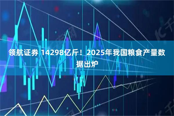 领航证券 14298亿斤！2025年我国粮食产量数据出炉
